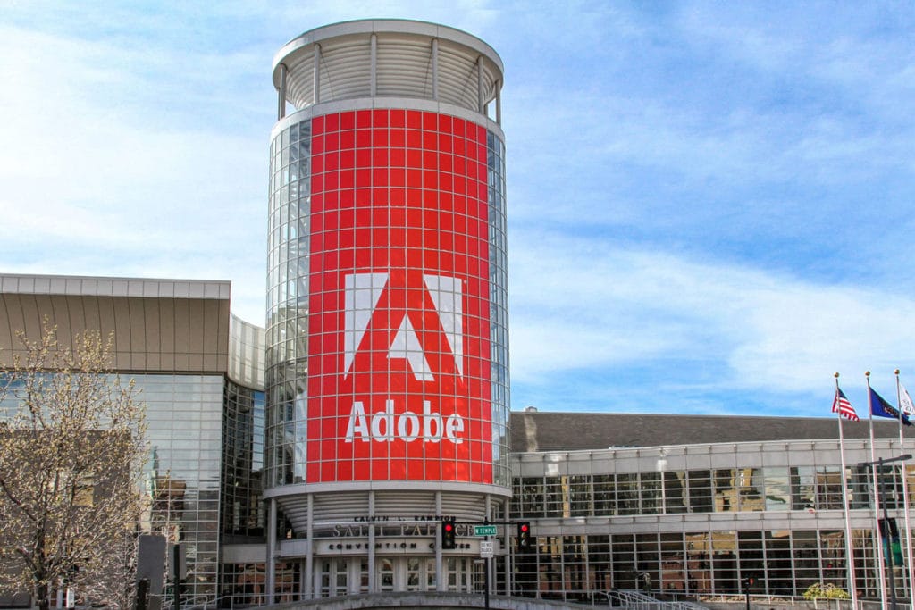 Adobe Summit Building Wrap
