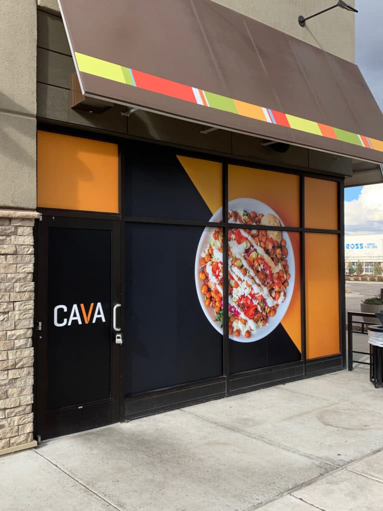 Cava Window Graphics