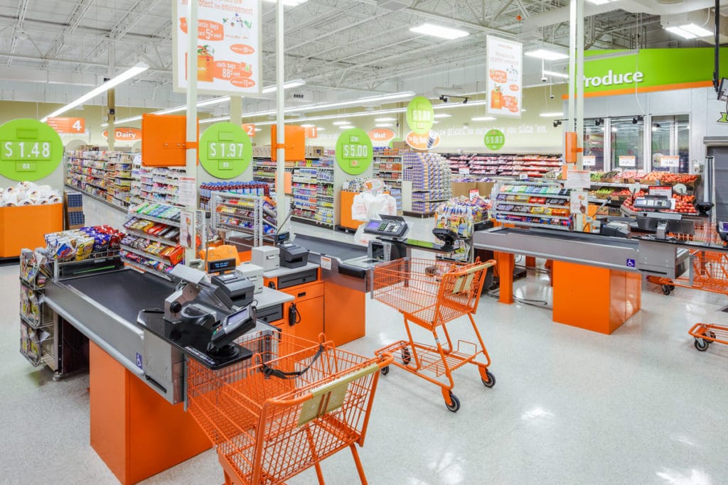 Bottom Dollar Food Grocery Store Decor