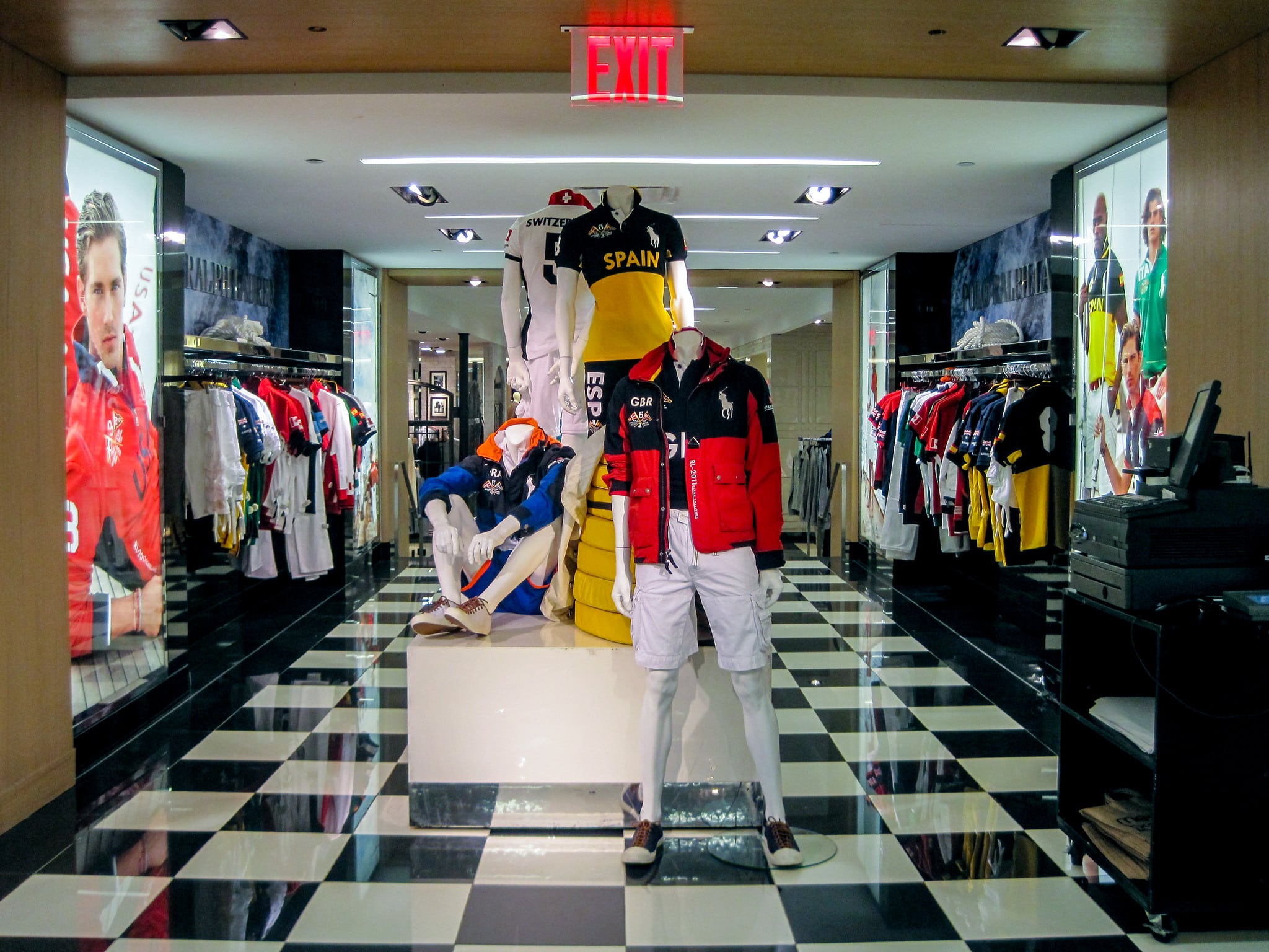 Ralph Lauren Store Display