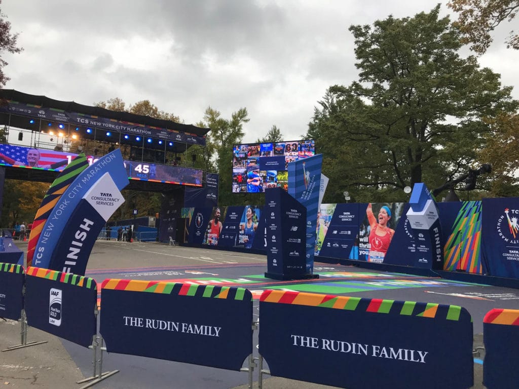 TCS New York City Marathon Event Graphics