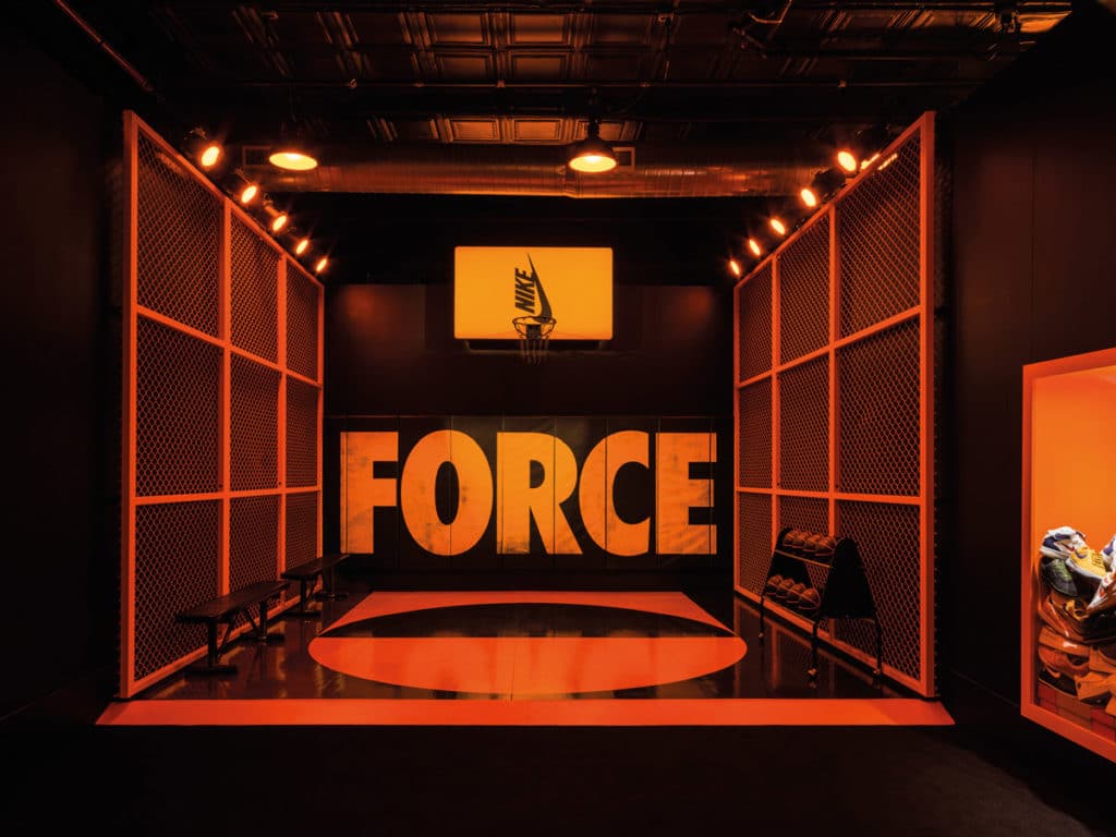 Nike Pop Up Retail Graphics