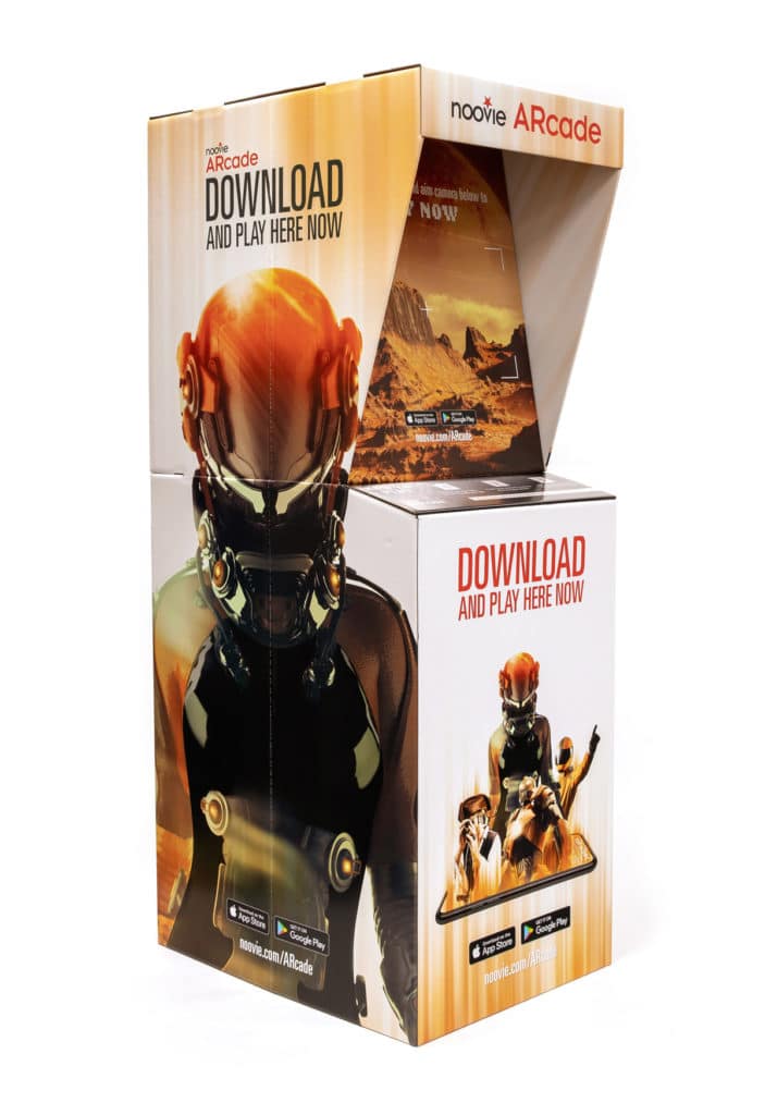 Noovie Arcade Custom Engineered Display