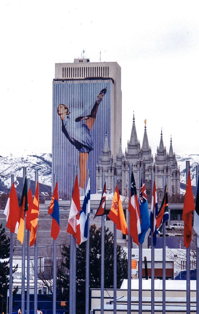 Winter Olympic Games Building Wrap