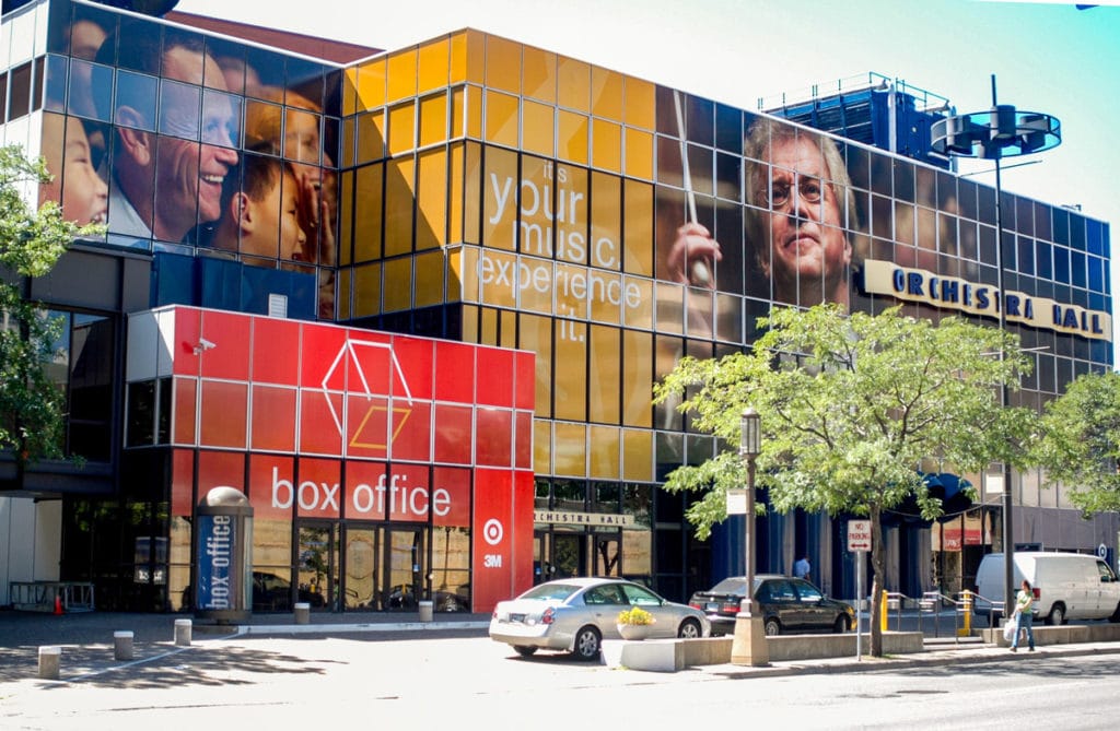 Minnesota Orchestra Hall Building Wrap