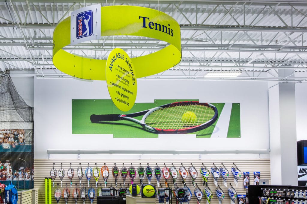PGA Tour Store Retail Wayfinding