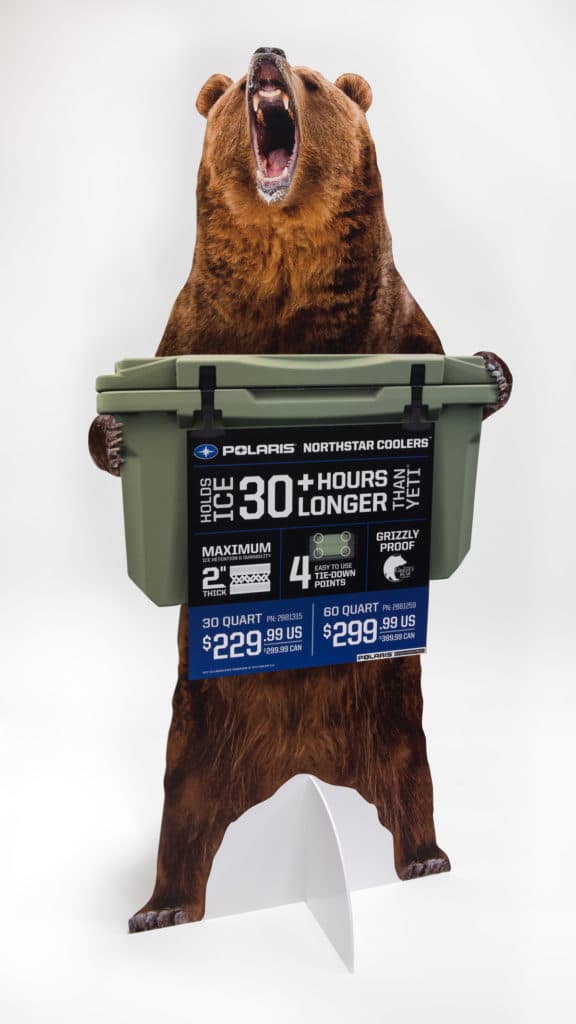 Polaris Northstar Coolers POP Promotion