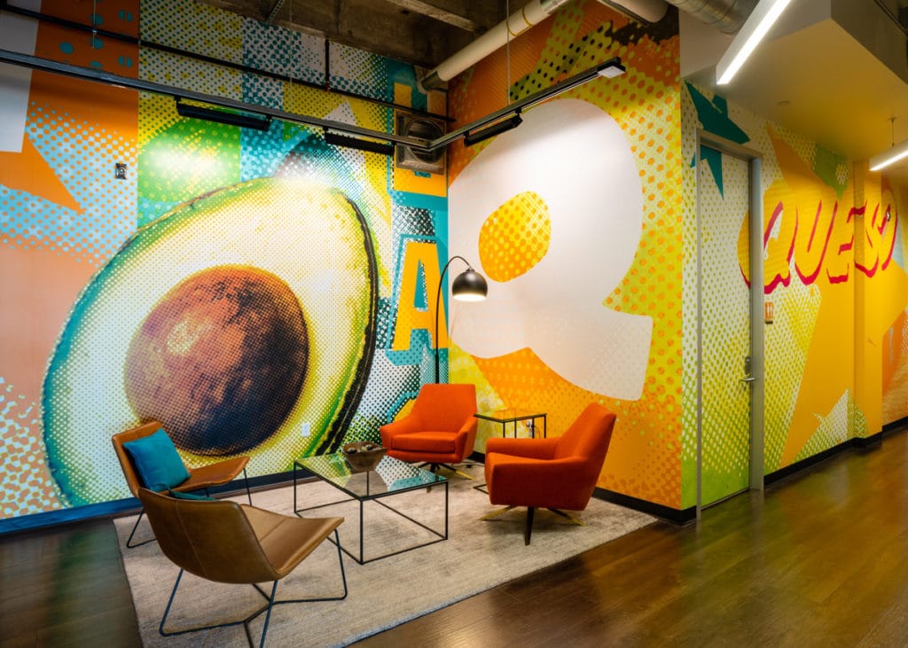 Qdoba Headquarters Facility Graphics