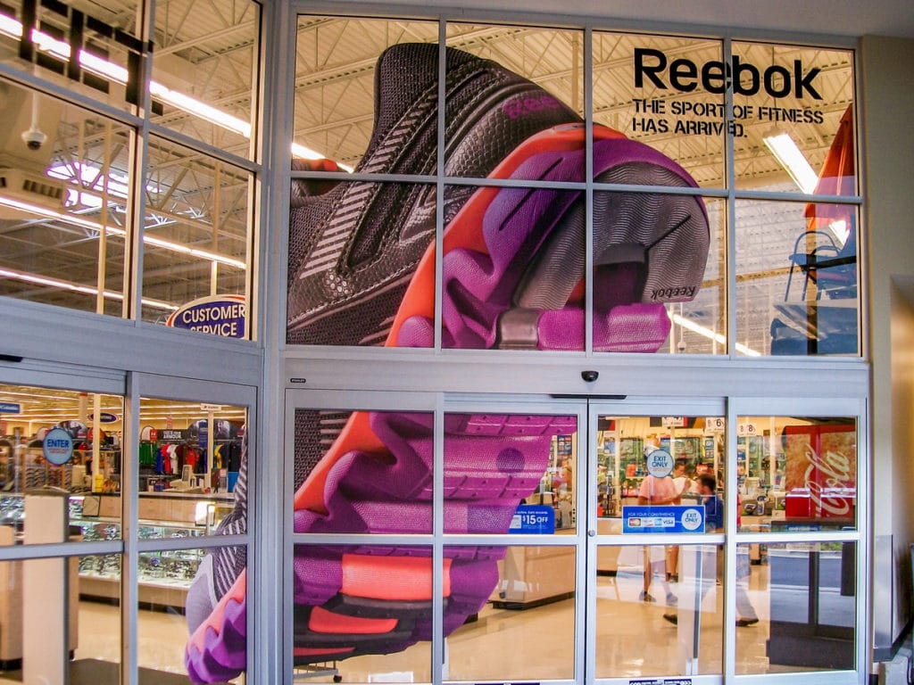 Sporting Goods Window Graphic