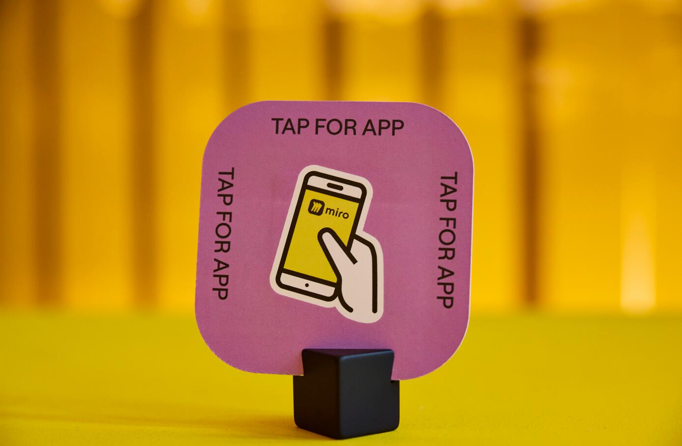 Miro’s Canvas 25 “Tap for App” Delivers Instant Engagement