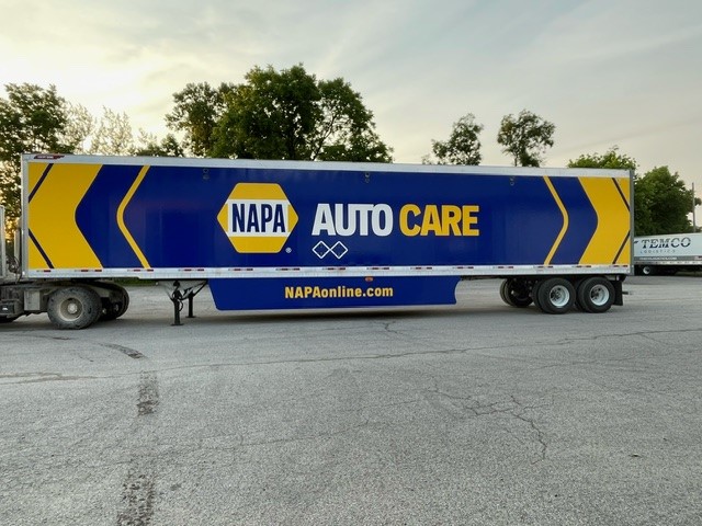 NAPA Auto Care Truck Wrap